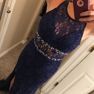 Stunning navy blue dress